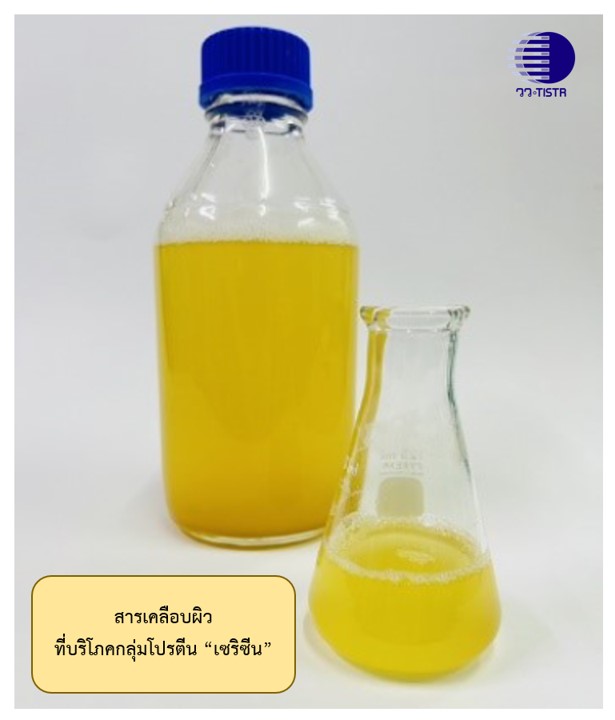 4 สารเคลือบผิวที่บริโภคกลุ่มโปรตีน เซริซี