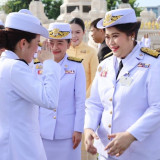 “ศุภมาส“ ร่วมพิธีเจริญพระพุทธมนต์และทำบุญตักบาตรถวายพระราชกุ ... พารามิเตอร์รูปภาพ 3