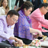 อว. จัดพิธีทำบุญตักบาตรเนื่องในวันคล้ายวันสถาปนากระทรวง อว.  ... พารามิเตอร์รูปภาพ 5