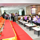 อว. จัดพิธีทำบุญตักบาตรเนื่องในวันคล้ายวันสถาปนากระทรวง อว.  ... พารามิเตอร์รูปภาพ 2