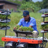 วว./วช. ถ่ายทอดองค์ความรู้การผลิตไม้ดอกแบบองค์รวม เพื่อการผล ... Image 1